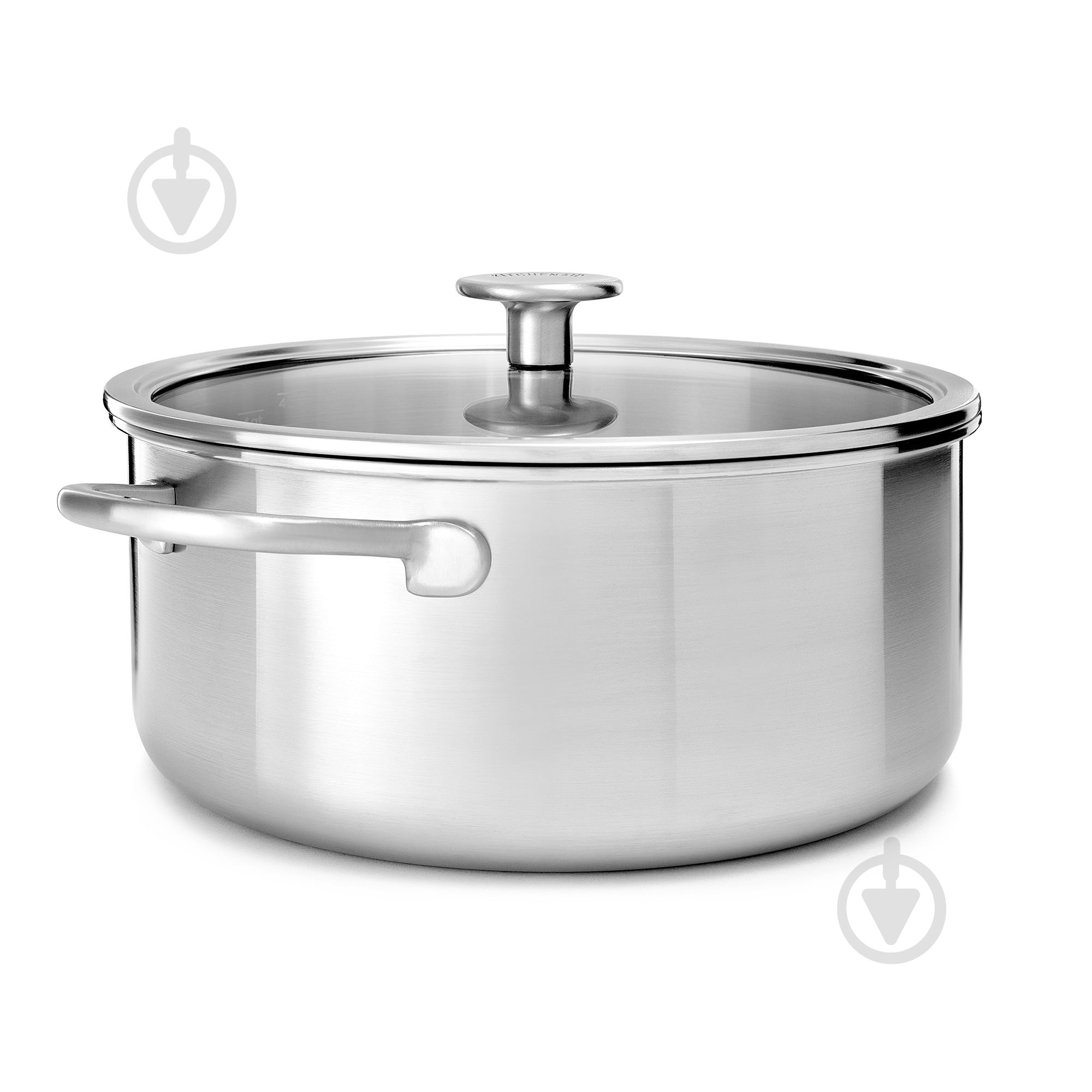 Каструля з кришкою KitchenAid MSS, 24 см 4,9 л (CC003260-001) - фото 1