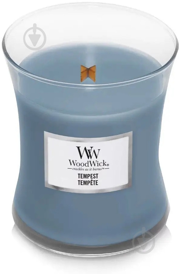 Свічка ароматична Woodwick Medium Tempest (Буря) 275г - фото 2