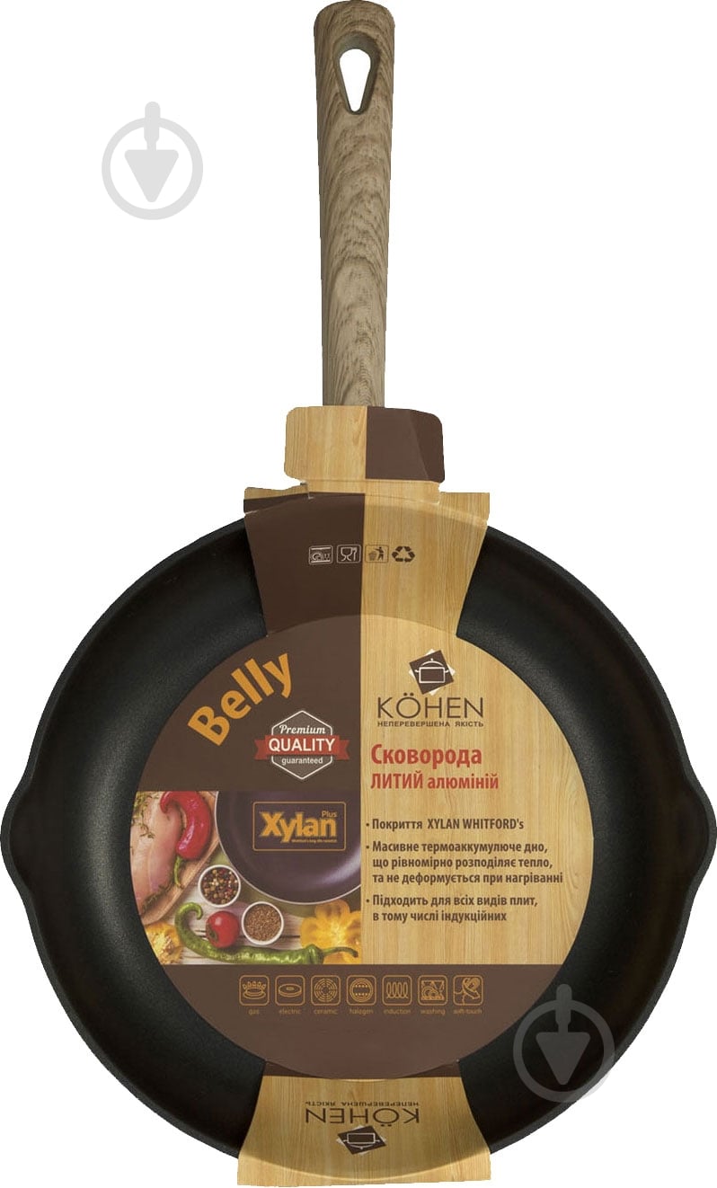 Сковорода Kohen Belly 28 см - фото 2