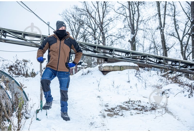 Куртка зимняя Lahti Pro р. L L4093803 коричневый - фото 3