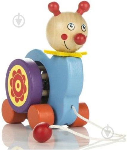 Игрушка-каталка GoKi Руди Улитка 54970G - фото 1 Игрушка-каталка GoKi Руди Улитка 54970G - фото 1