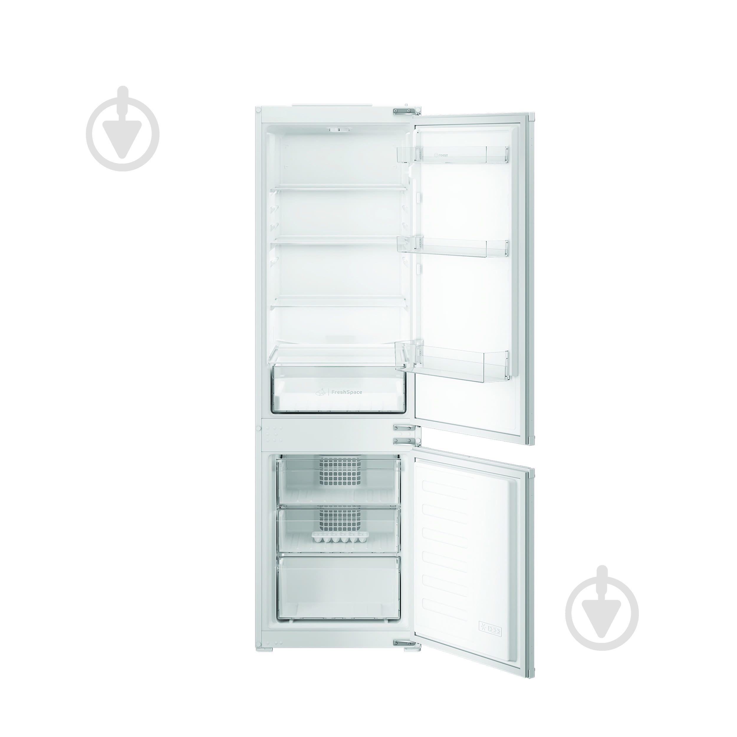 Встраиваемый холодильник Indesit KINH 1271 B4E - фото 1