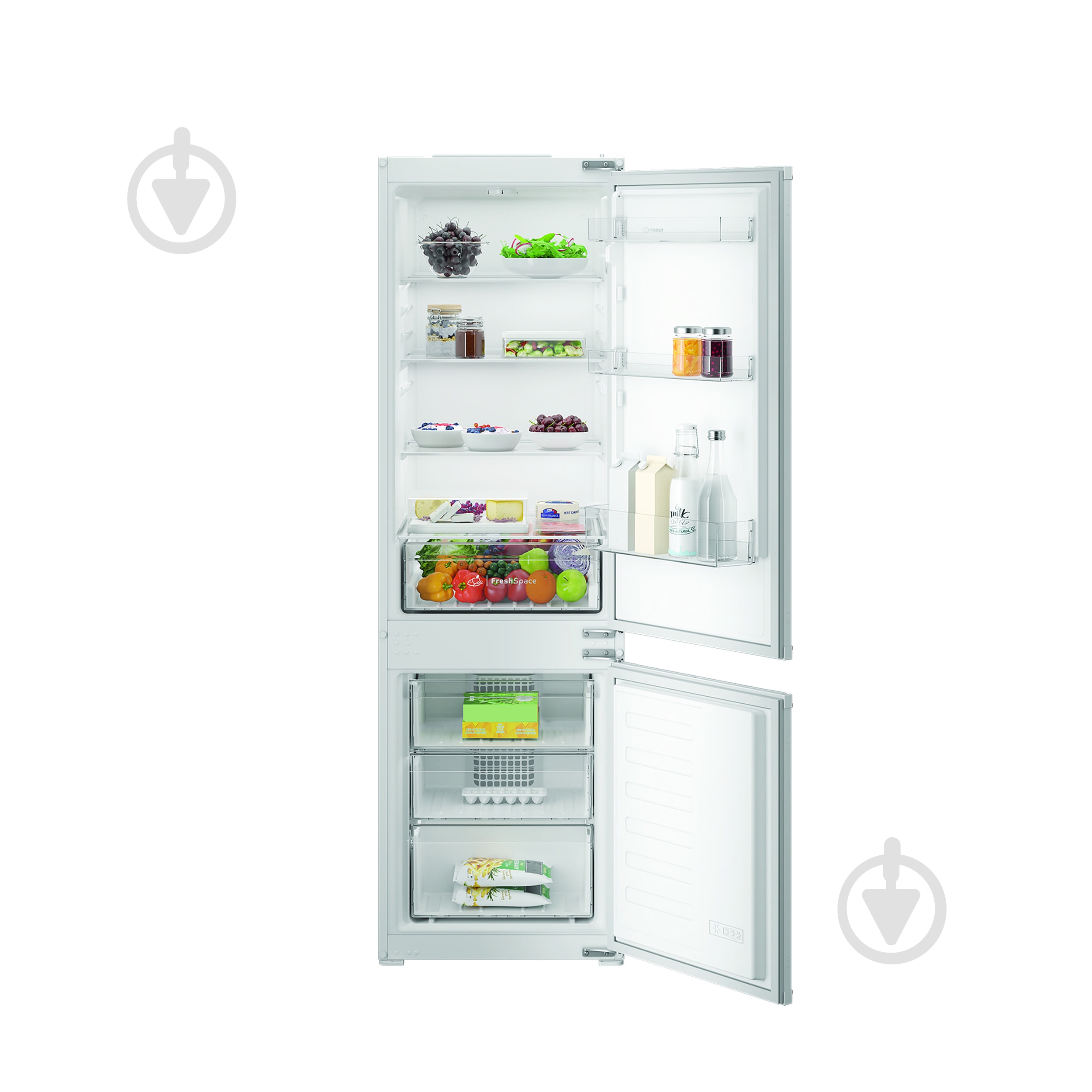 Встраиваемый холодильник Indesit KINH 1271 B4E - фото 3