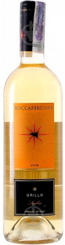 Вино біле сухе Roccaperciata Grillo 0,75 л - фото 1 Вино біле сухе Roccaperciata Grillo 0,75 л - фото 1