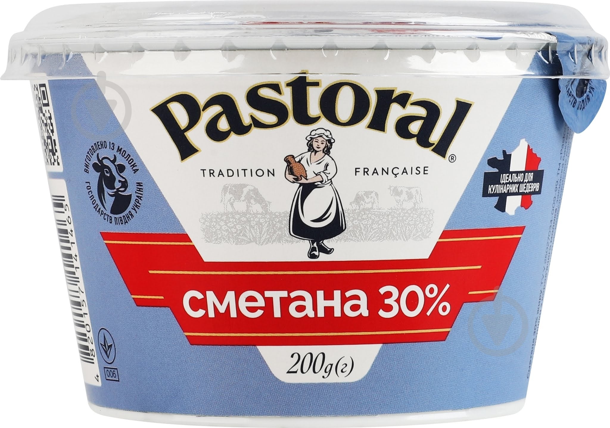 Сметана Pastoral 30% 200г - фото 1