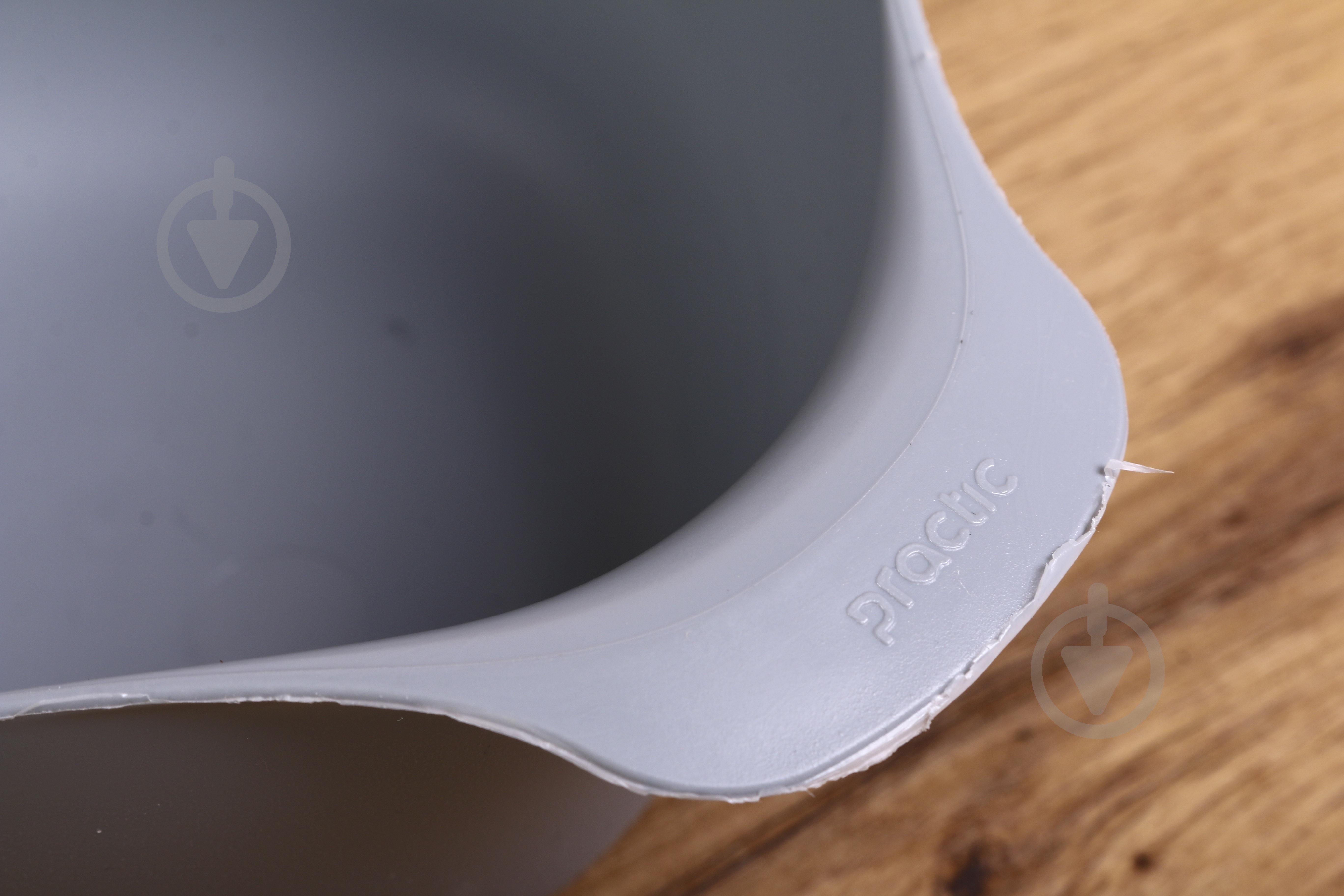 Миска Practic квадратна 0,75 л Вailango сіра - фото 3 Миска Practic квадратна 0,75 л Вailango сіра - фото 3