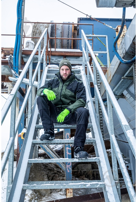 Куртка зимняя Lahti Pro р. S L4093901 зелено-черный - фото 3 Куртка зимняя Lahti Pro р. S L4093901 зелено-черный - фото 3