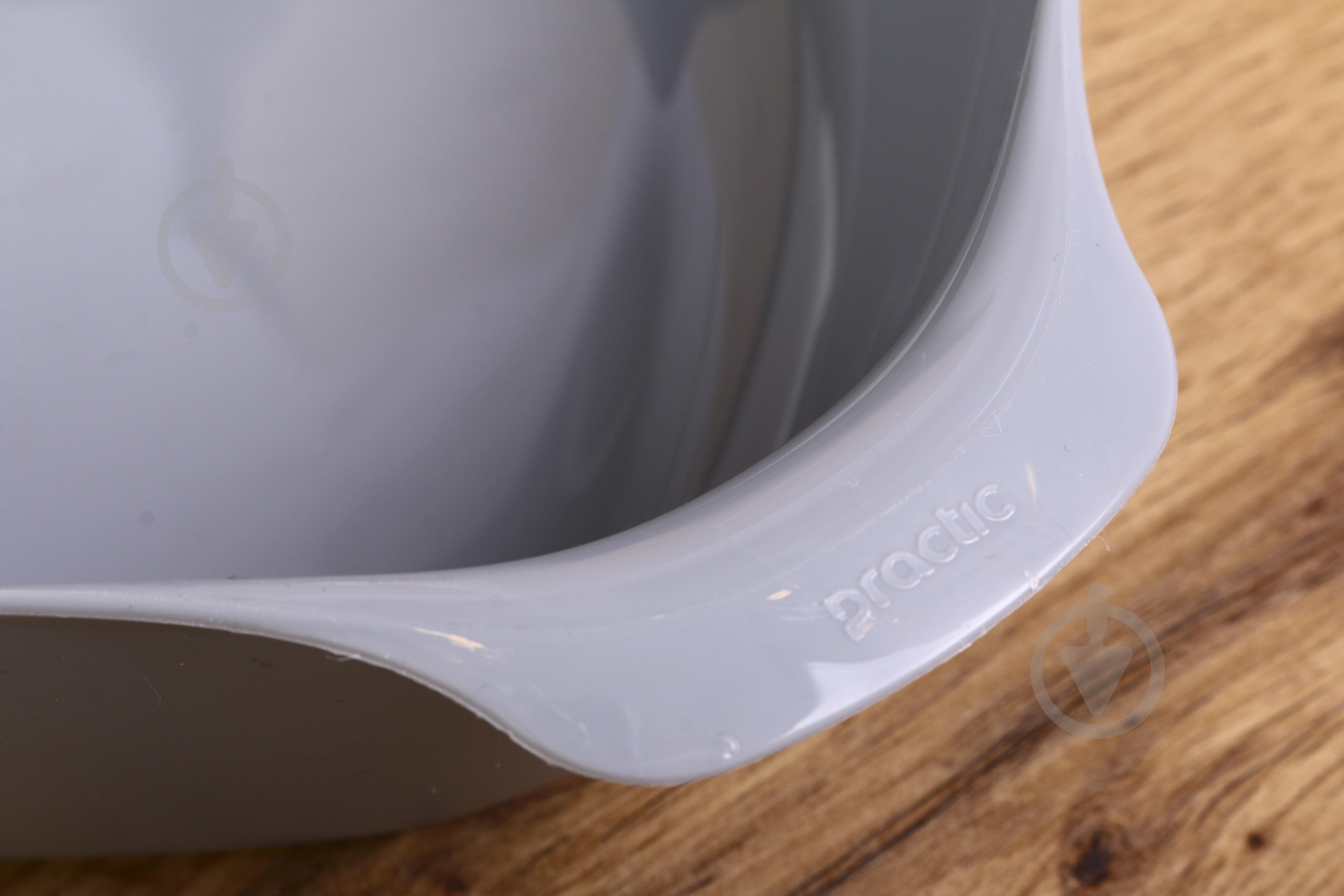 Миска Practic квадратна 2 л Вailango сіра - фото 3 Миска Practic квадратна 2 л Вailango сіра - фото 3