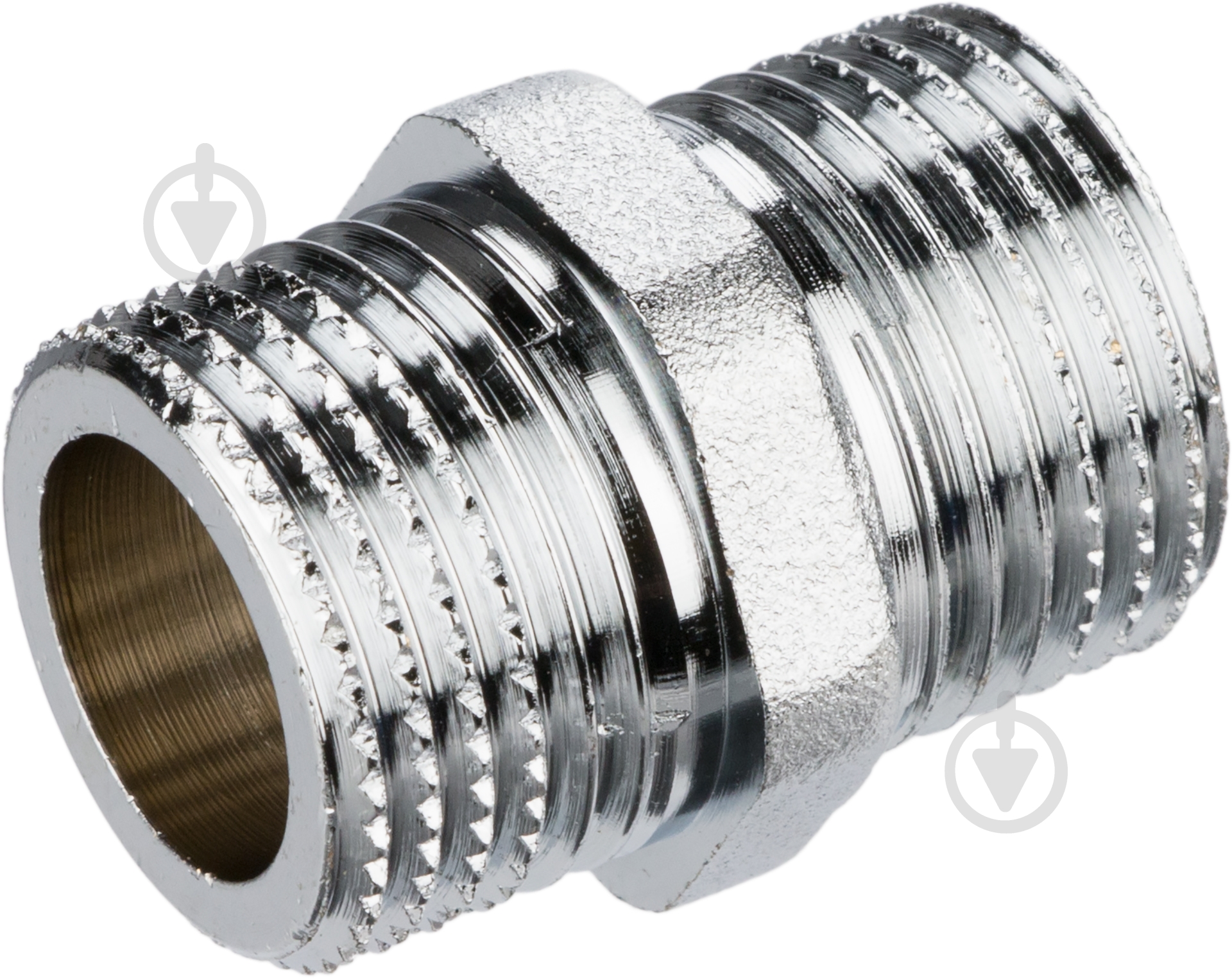 Ниппель НН Pattaroni хромированный 1/2'' - фото 1