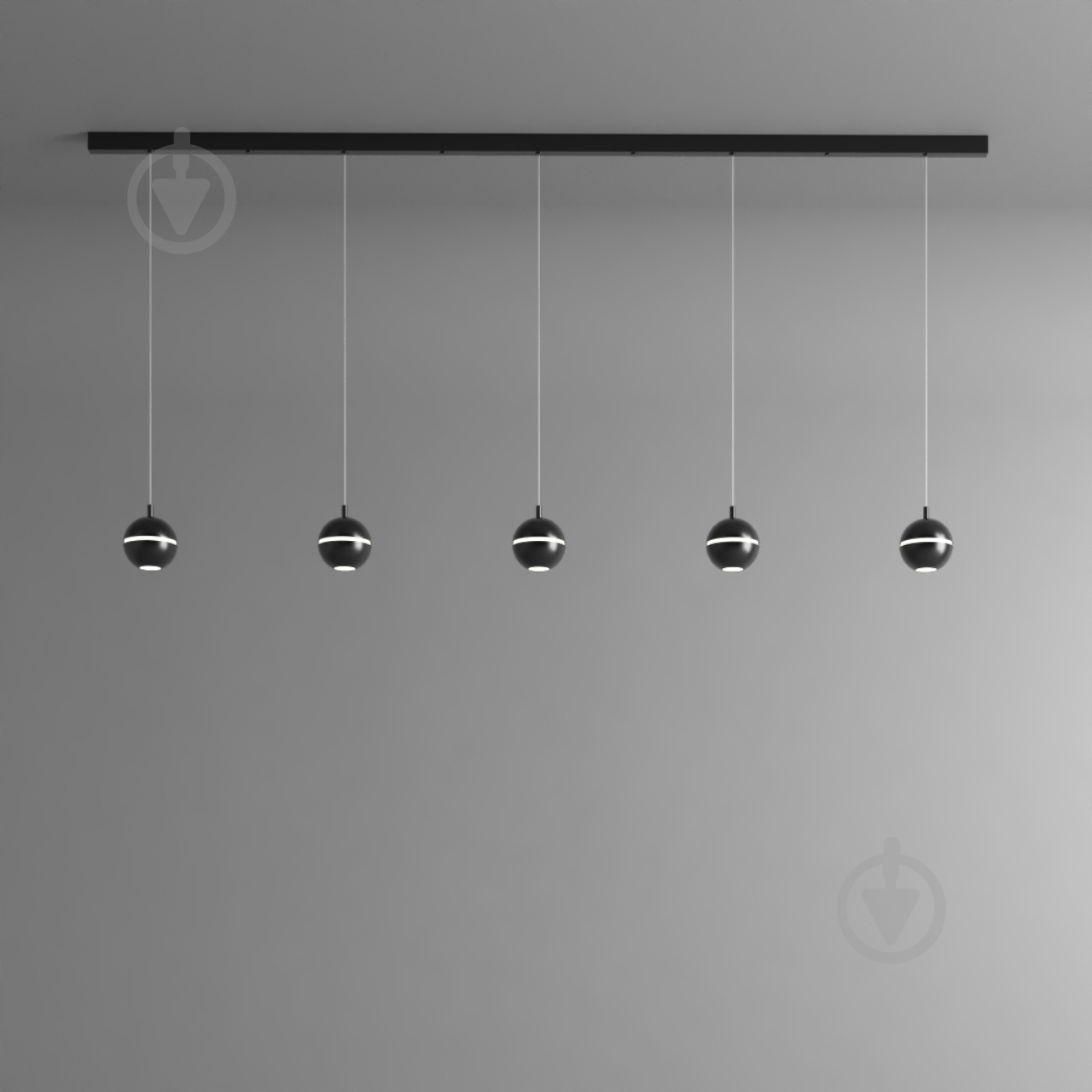 Светильник подвесной Emotion_20.13 4000К 21 Вт /MR11 черный NB 90/5-P-R9005-N - фото 1