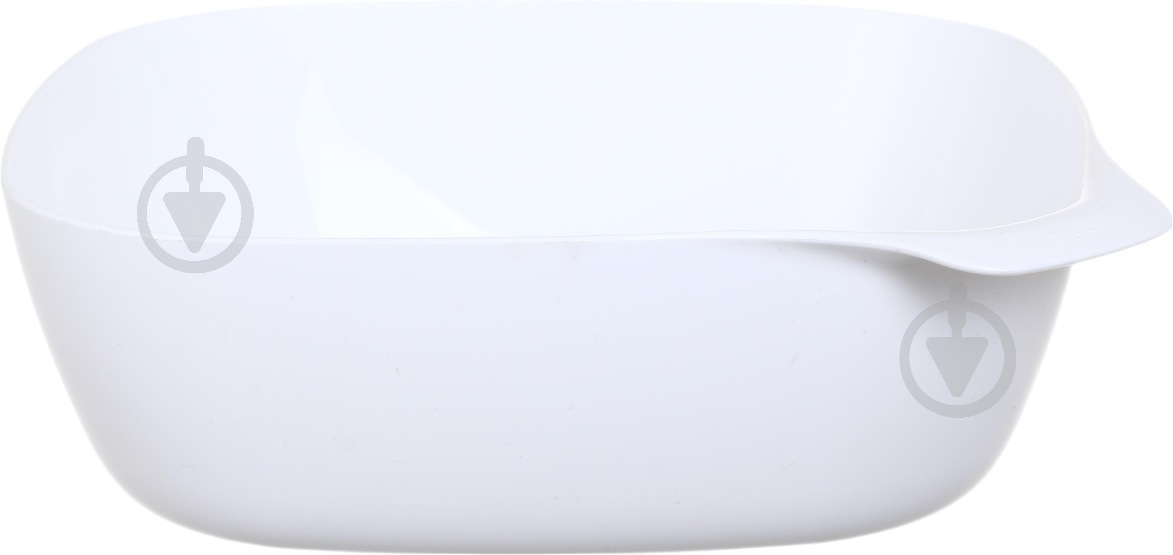 Миска Practic квадратна 2 л Вailango біла - фото 1 Миска Practic квадратна 2 л Вailango біла - фото 1