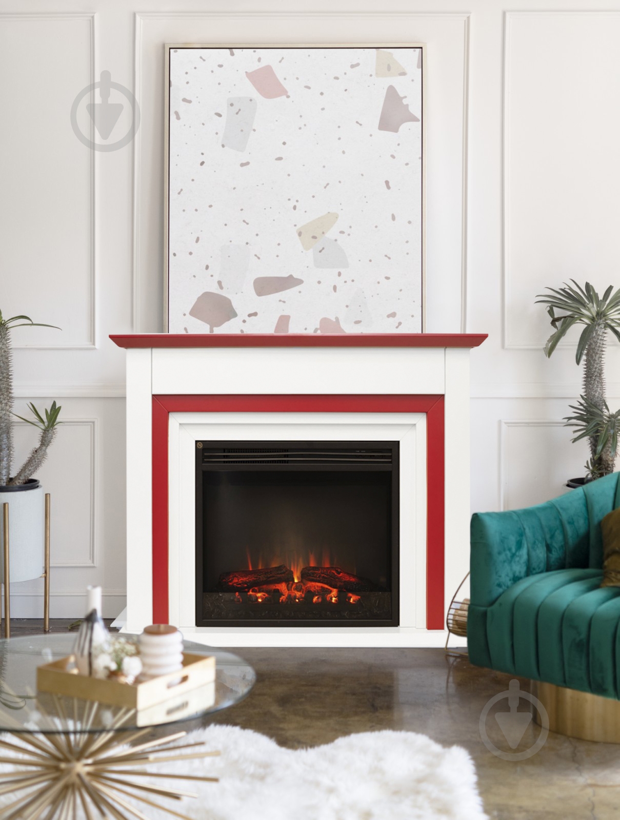 Каминокомплект ASTRA FLAME Техас красный - фото 12 Каминокомплект ASTRA FLAME Техас красный - фото 12