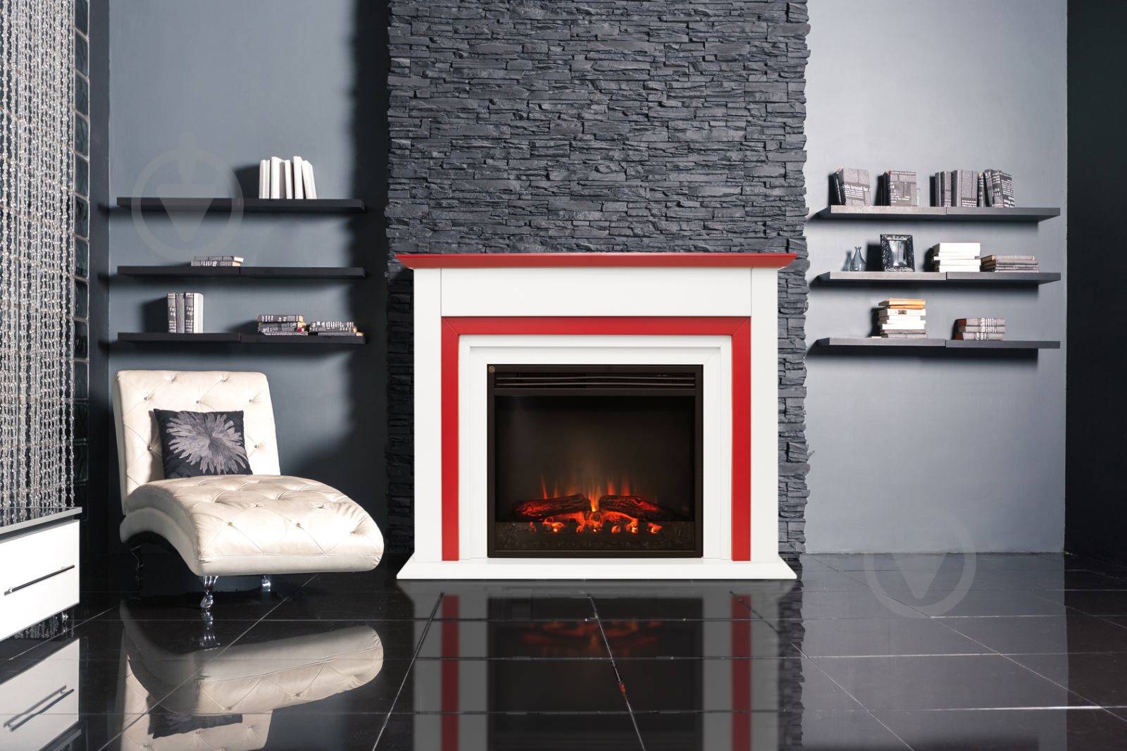 Каминокомплект ASTRA FLAME Техас красный - фото 14 Каминокомплект ASTRA FLAME Техас красный - фото 14