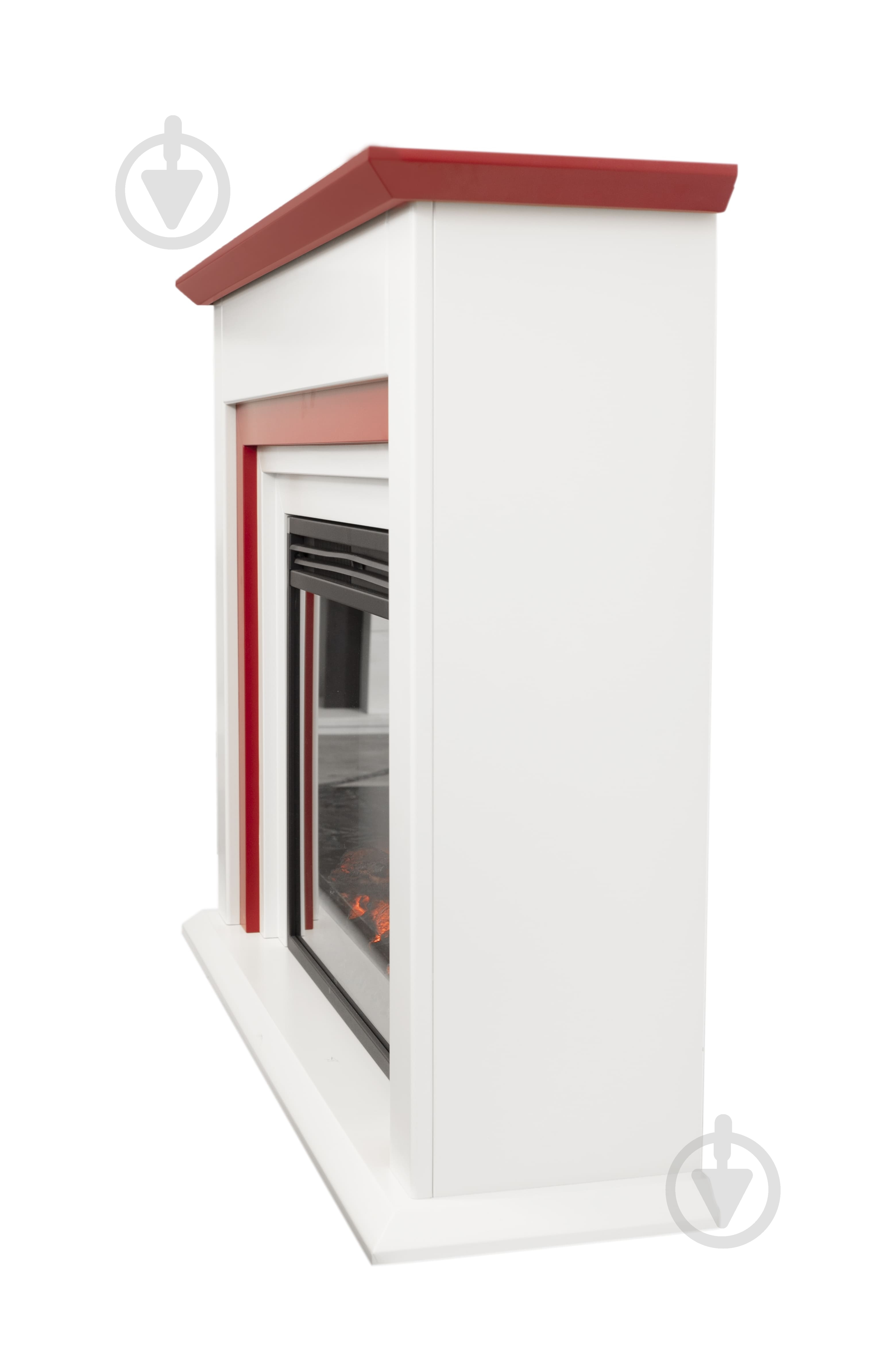 Каминокомплект ASTRA FLAME Техас красный - фото 4 Каминокомплект ASTRA FLAME Техас красный - фото 4