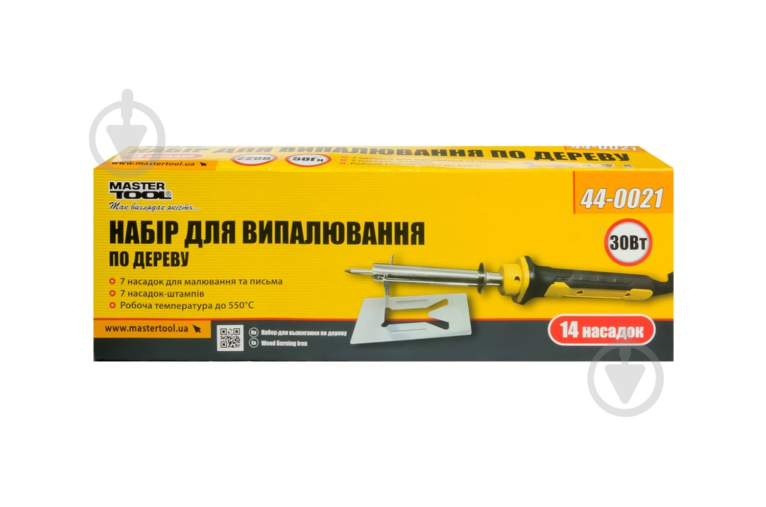Выжигатель по дереву MasterTool 30 Вт 44-0021 - фото 4