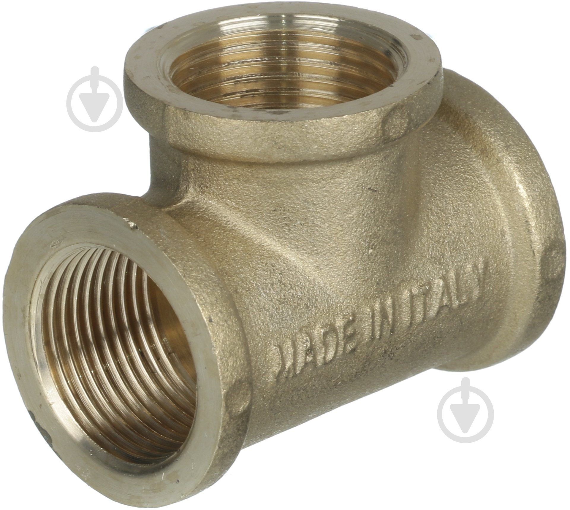 Тройник ВВВ Pattaroni латунный 3/4" 77654 - фото 1 Тройник ВВВ Pattaroni латунный 3/4" 77654 - фото 1