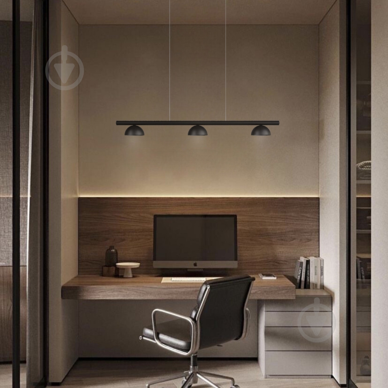 Світильник підвісний Emotion_20.13 4000К 12,6 Вт MR11 чорний LС 110/3-P-R9005-N - фото 2 Світильник підвісний Emotion_20.13 4000К 12,6 Вт MR11 чорний LС 110/3-P-R9005-N - фото 2