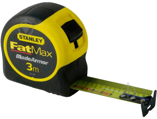 Рулетка Stanley FatMax Blade Armor 0-33-728 8 м x 32 мм - фото 1 Рулетка Stanley FatMax Blade Armor 0-33-728 8 м x 32 мм - фото 1