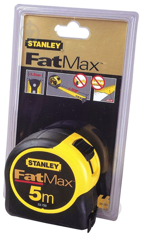 Рулетка Stanley FatMax Blade Armor 0-33-728 8 м x 32 мм - фото 2 Рулетка Stanley FatMax Blade Armor 0-33-728 8 м x 32 мм - фото 2