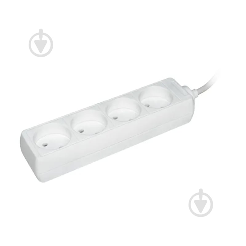 Подовжувач UEC без заземлення 4 гн. білий 3 м WYP10-06-04-03-N-U - фото 1 Подовжувач UEC без заземлення 4 гн. білий 3 м WYP10-06-04-03-N-U - фото 1