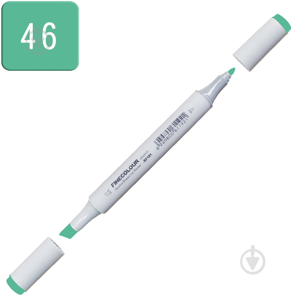 Маркер спиртовий FINECOLOUR Junior EF101-46 зелений папуга - фото 2 Маркер спиртовий FINECOLOUR Junior EF101-46 зелений папуга - фото 2