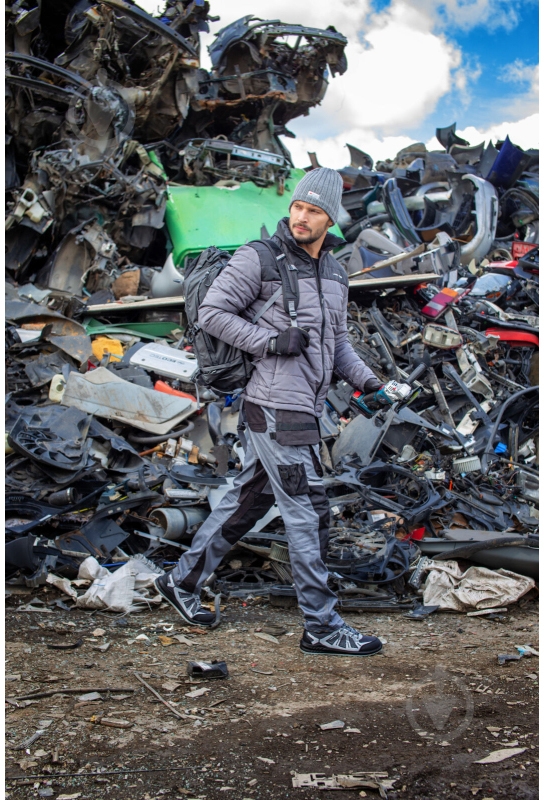 Куртка зимняя Lahti Pro р. 3XL L4094006 серо-черный - фото 7 Куртка зимняя Lahti Pro р. 3XL L4094006 серо-черный - фото 7