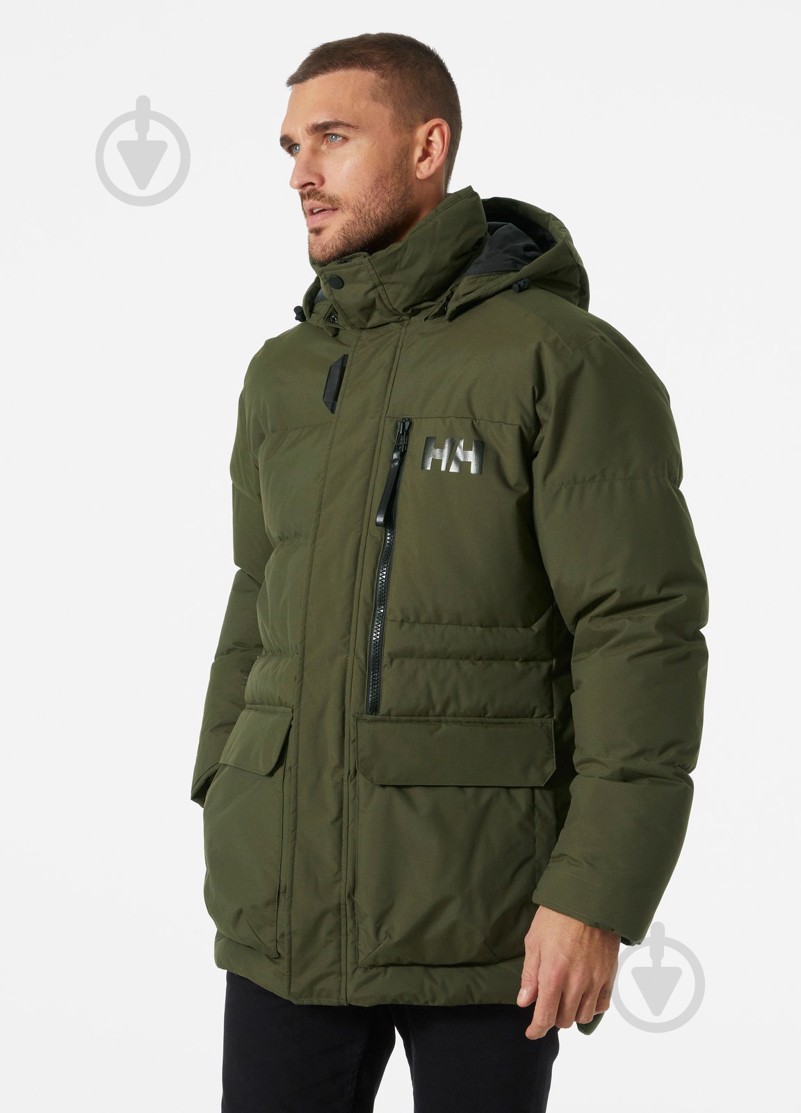 Куртка-парка Helly Hansen TROMSOE JACKET 53074-431 р.L хаки - фото 1