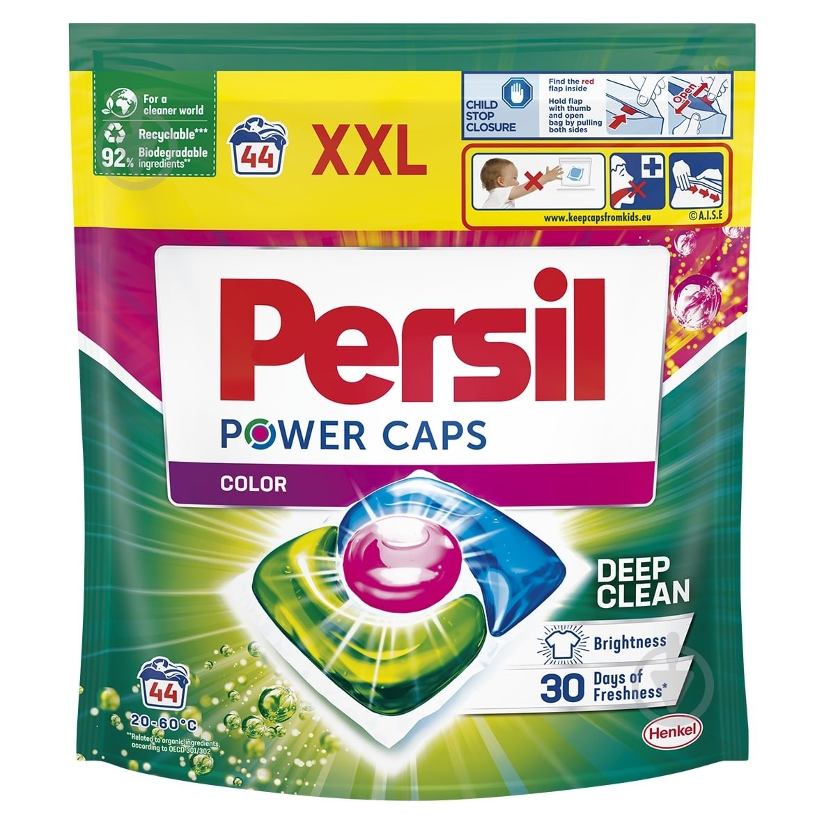 Капсулы для машинной стирки Persil Color 44 шт. - фото 1