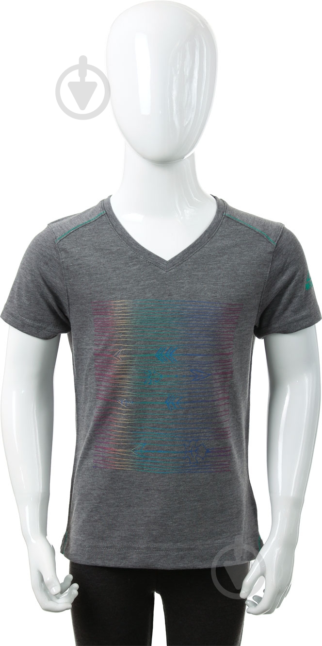 Футболка McKinley Tico 257120-902911 серый меланж - фото 1