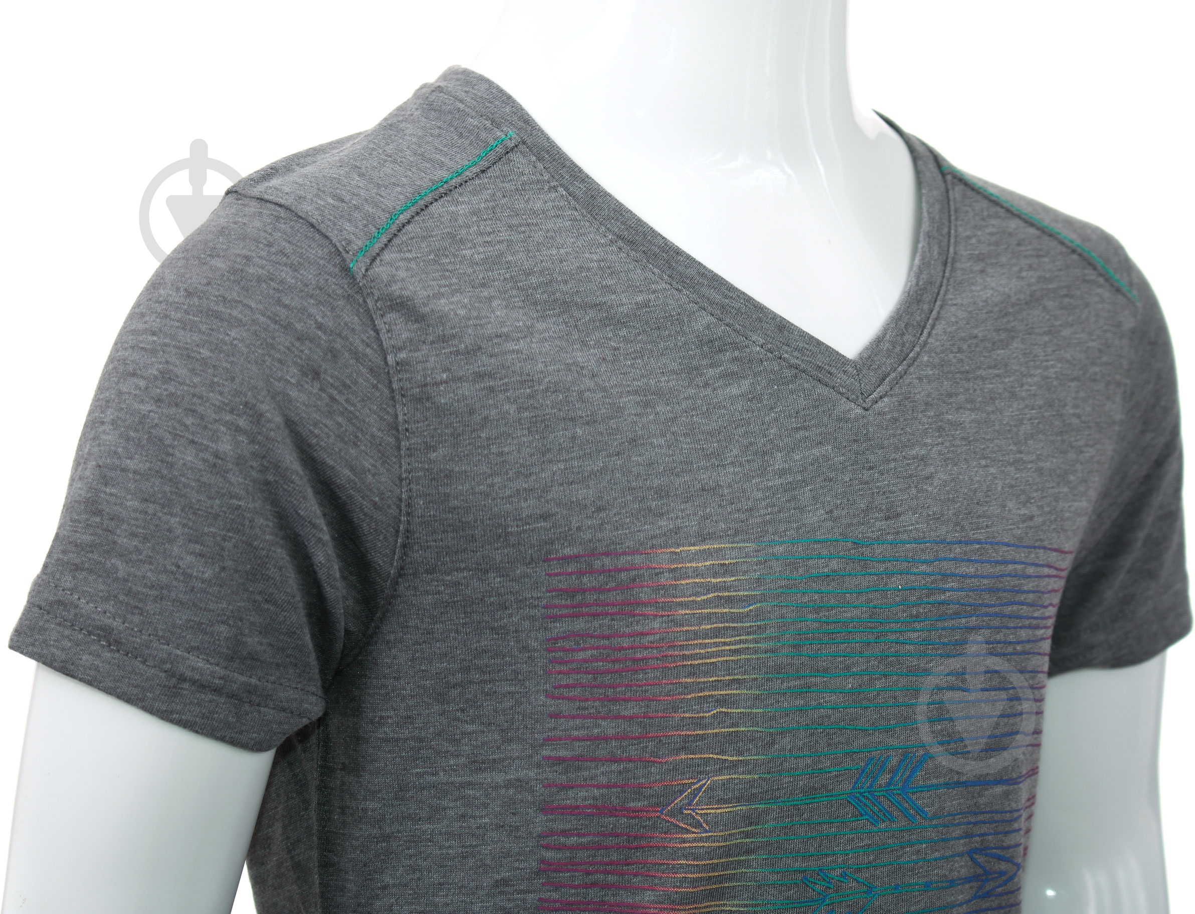 Футболка McKinley Tico 257120-902911 серый меланж - фото 4