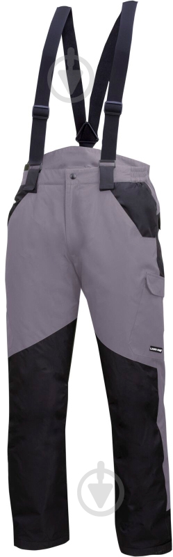 Полукомбинезон утепленный Lahti Pro р. L L4101803 серый с черным - фото 1
