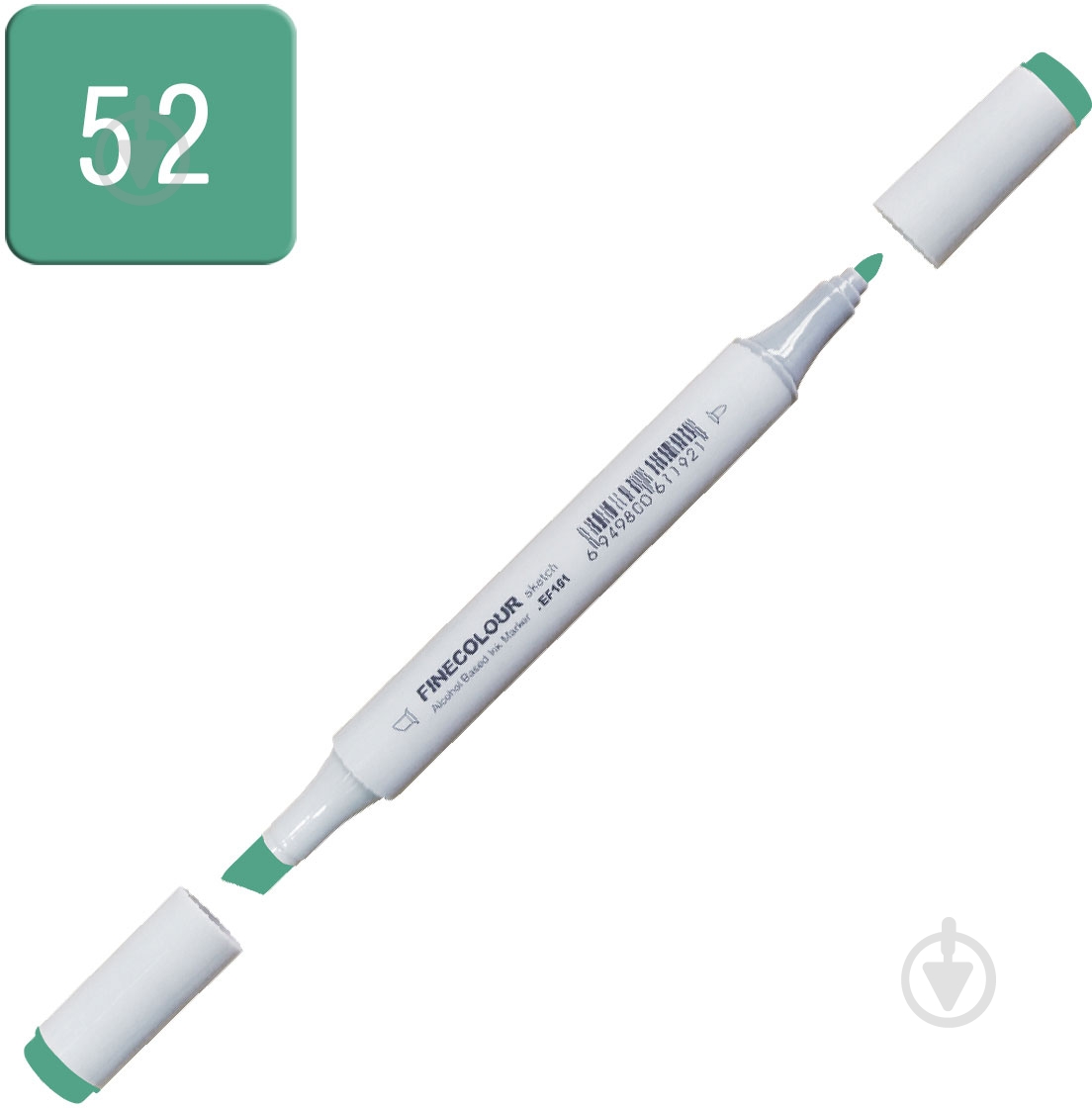 Маркер спиртовой FINECOLOUR Junior EF101-52 виридийский - фото 2 Маркер спиртовой FINECOLOUR Junior EF101-52 виридийский - фото 2