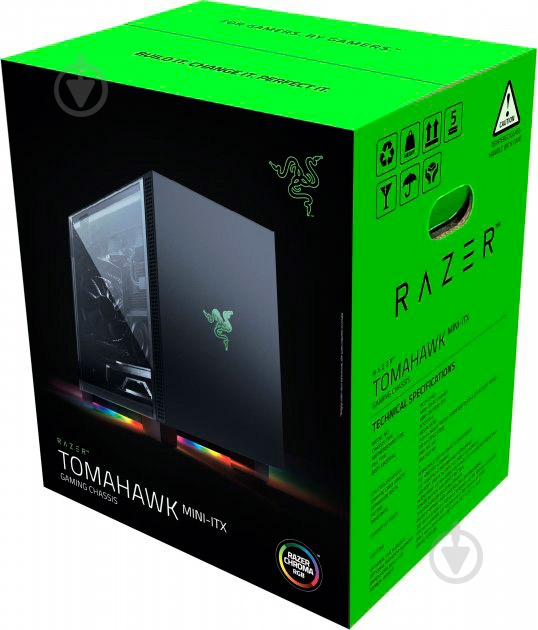 Корпус Razer Tomahawk Mini-ITX (RC21-01400100-R3M1) - фото 15