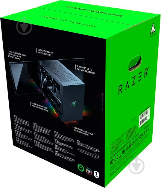 Корпус Razer Tomahawk Mini-ITX (RC21-01400100-R3M1) - фото 14