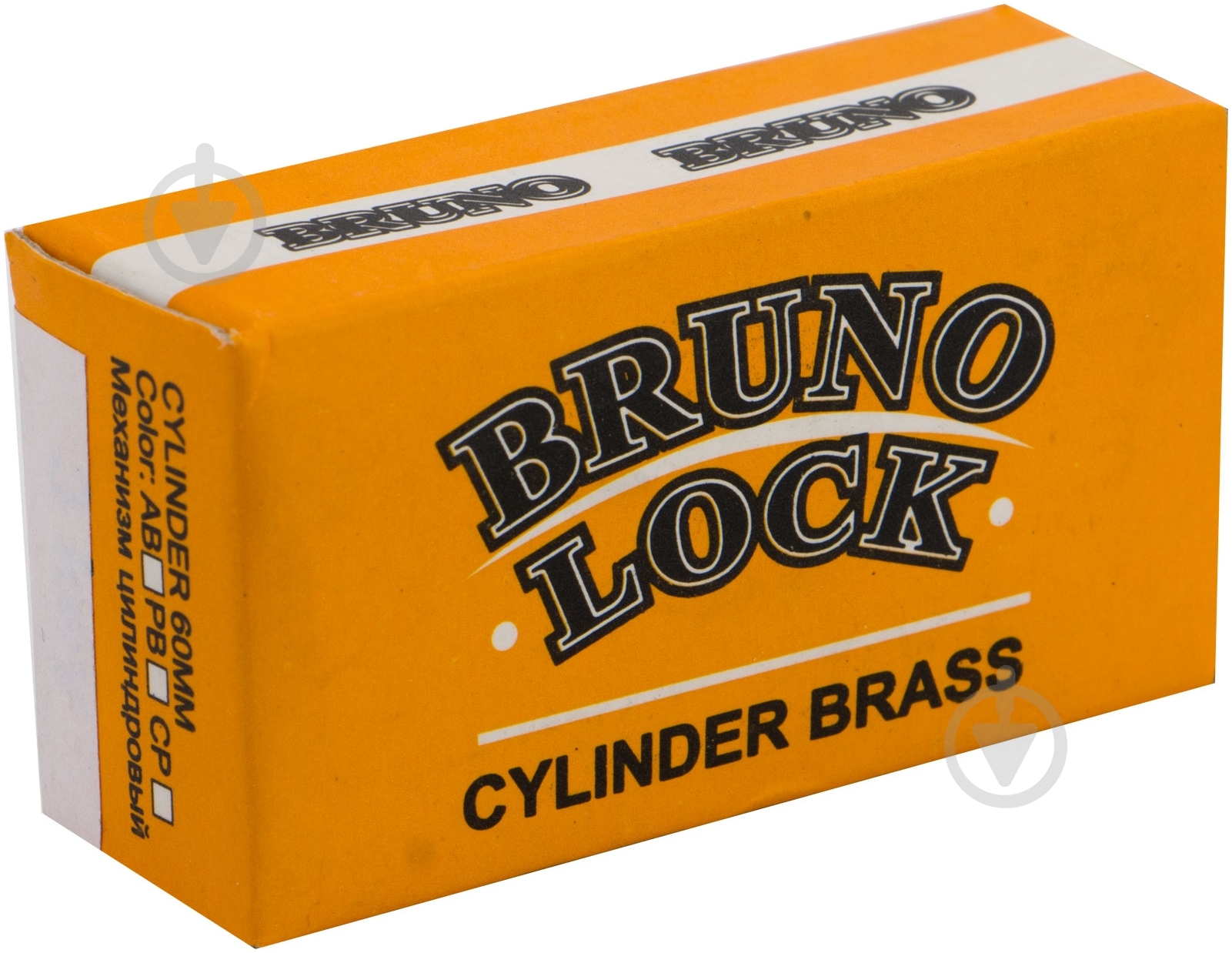 Цилиндр Bruno 30x30 ключ-ключ 60 мм хром - фото 3