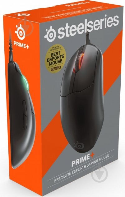 Мышь SteelSeries Prime Plus USB (SS62490) black (62490_SS) - фото 6