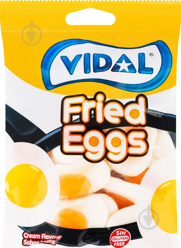 Конфеты желейные Vidal Fried Eggs 90 г - фото 2