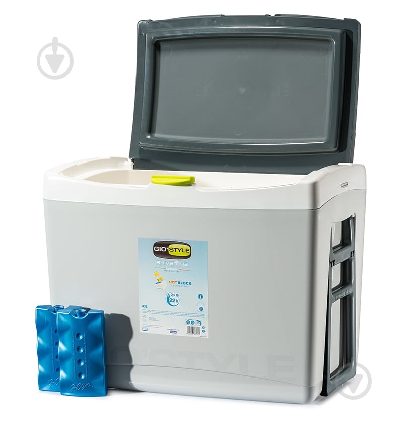 Термобокс Giostyle Shiver 43 л + 2x400 Icepacks - фото 2 Термобокс Giostyle Shiver 43 л + 2x400 Icepacks - фото 2