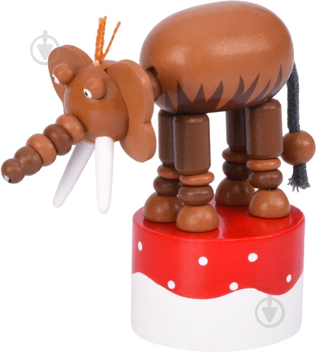 Іграшка GoKi Натисни і тряси Мамонт 53948G-3 - фото 1