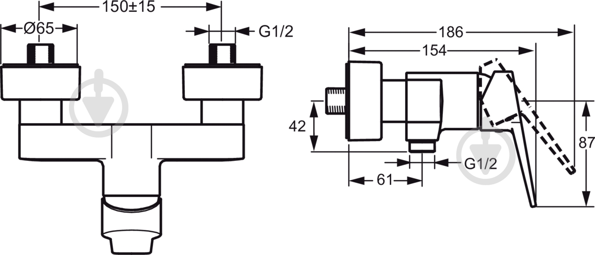 Смеситель для душа Oras Twista 3860U - фото 2