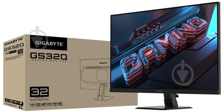 Монитор Gigabyte 31,5" (GS32Q EU) - фото 8