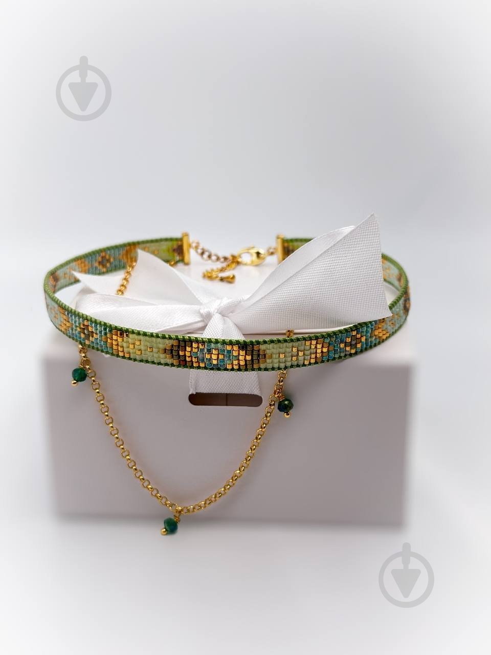 Чокер Svitla Изумрудный - фото 1