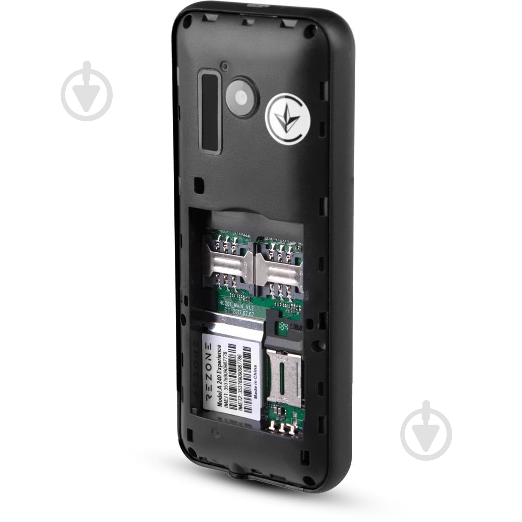 Мобильный телефон Rezone A240 Experience black - фото 6