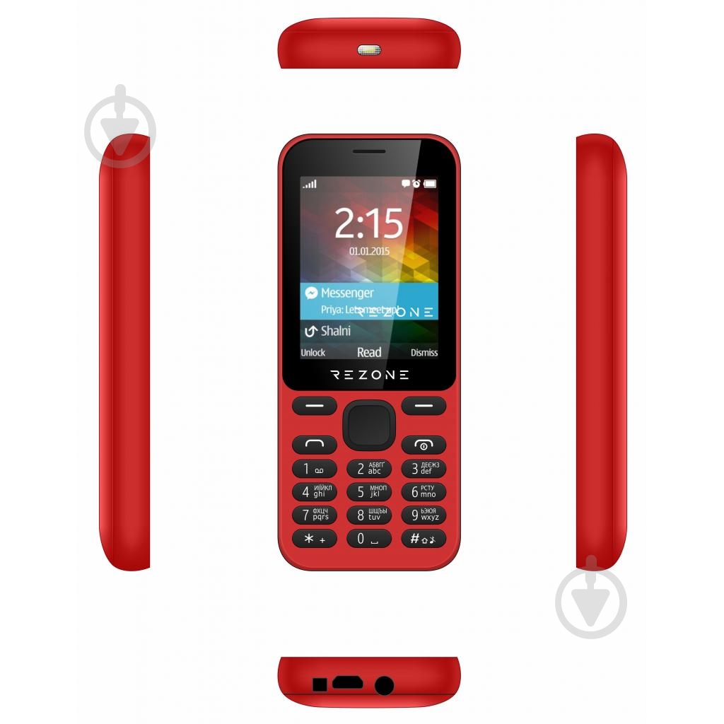 Мобильный телефон Rezone A240 Experience red - фото 7 Мобильный телефон Rezone A240 Experience red - фото 7