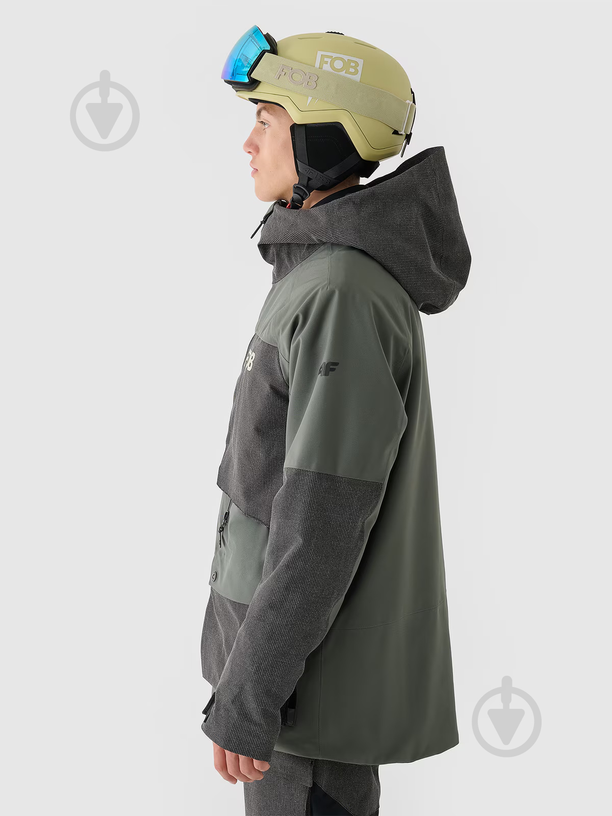 Куртка чоловіча зимова 4F TECHNICAL JACKET M511 4FWAW24TTJAM511-43S р.L хакі - фото 3 Куртка чоловіча зимова 4F TECHNICAL JACKET M511 4FWAW24TTJAM511-43S р.L хакі - фото 3