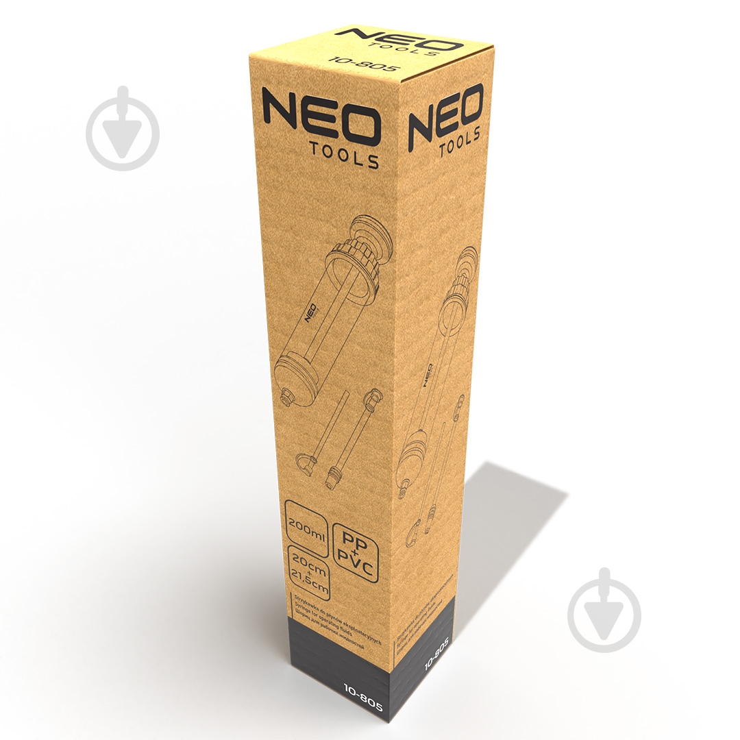 Шприц для рабочих жидкостей NEO tools 200 мл 10-805 - фото 14