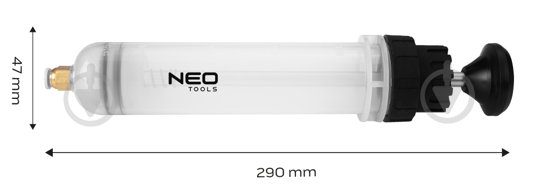 Шприц для рабочих жидкостей NEO tools 200 мл 10-805 - фото 15