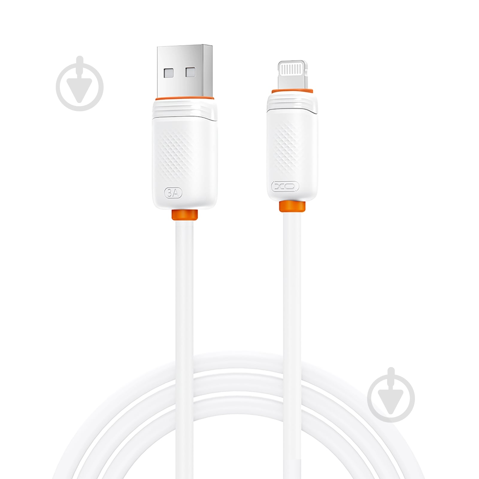 Дата-кабель Xo NB302-AI 1 м white (NB302-AI.white) - фото 3