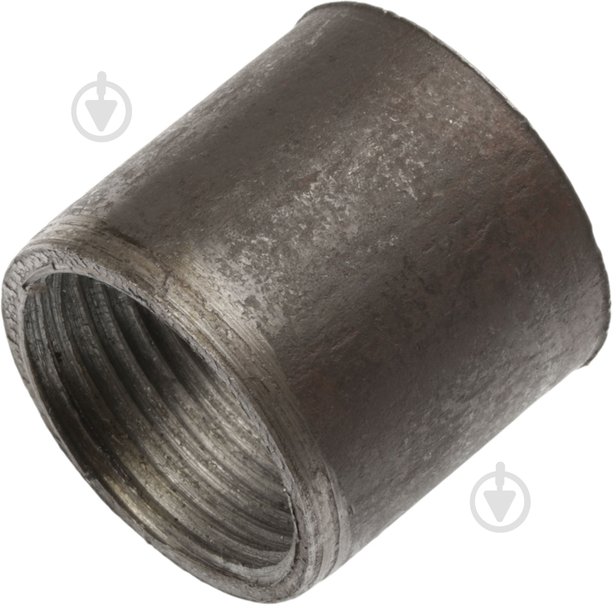 Муфта с резьбой ВВ Гусак сталь 1" - фото 1