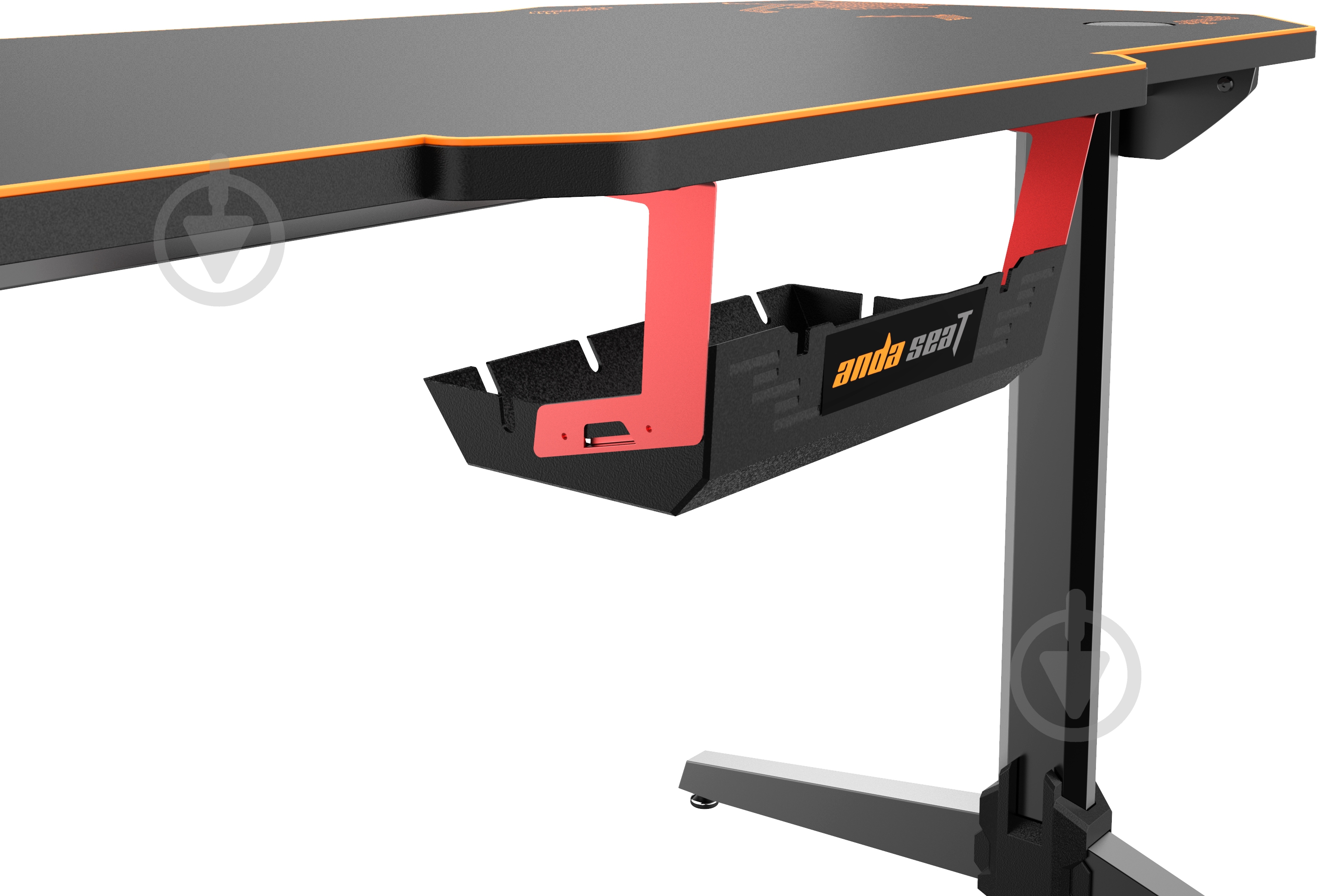 Стіл комп'ютерний Anda Seat Eagle 2 LED Чорний (AD-D-1400-12-BB-L) - фото 7